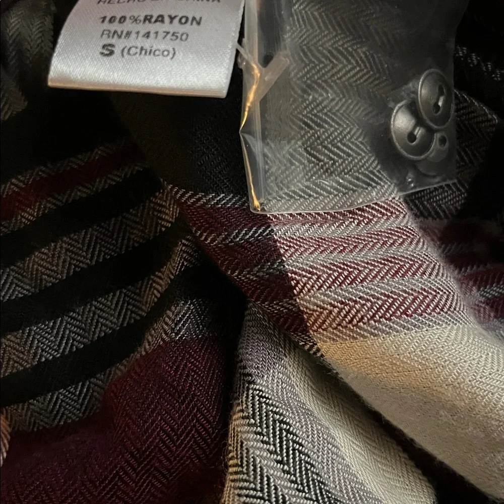 Orange Creek Checkered Button-Up dress